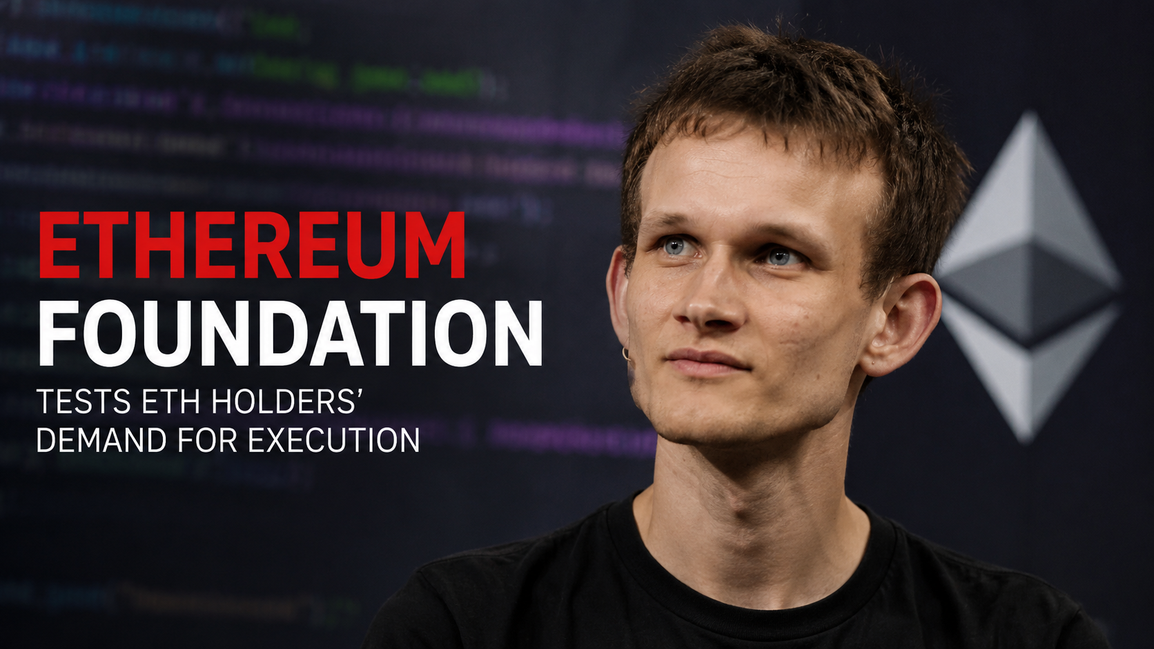 Vitalik’s smaller Ethereum Foundation tests ETH holders’ demand for execution